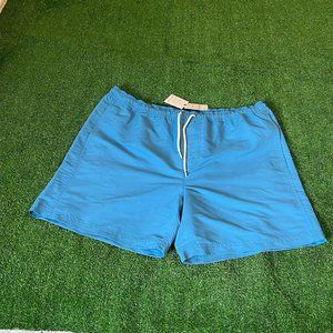 Coach Men's Magic Print Signature Bright Blue Swim Trunk Short Big Size XXL NEW